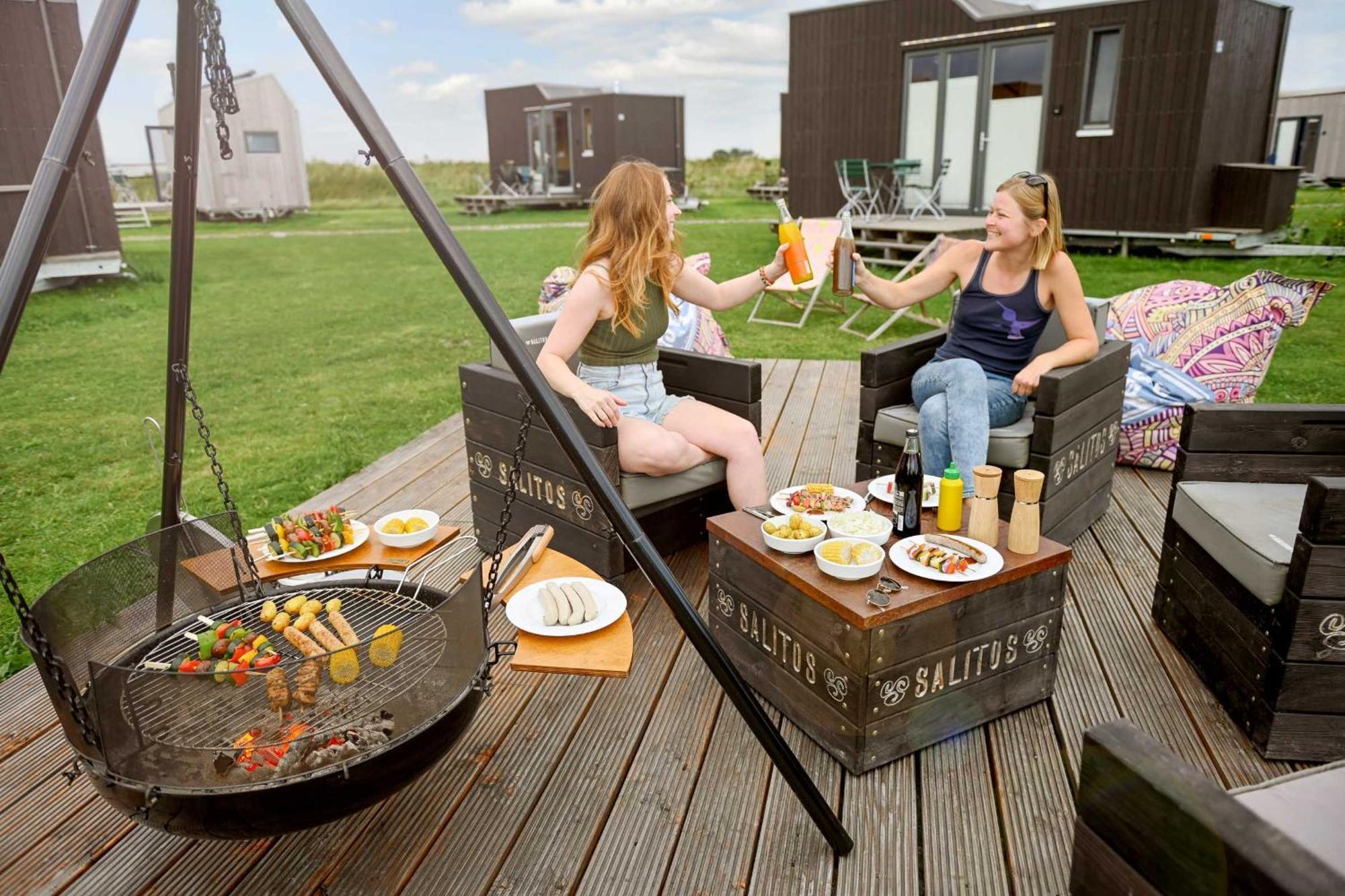 Tiny House Nature 15 Zur Meerseite - Green Tiny Village Harlesiel Каролинензиль Экстерьер фото